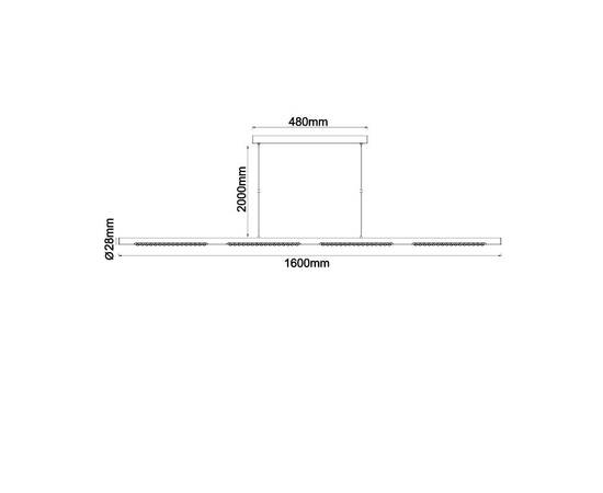 Подвесной светильник Mantra Meca 9122, изображение 5