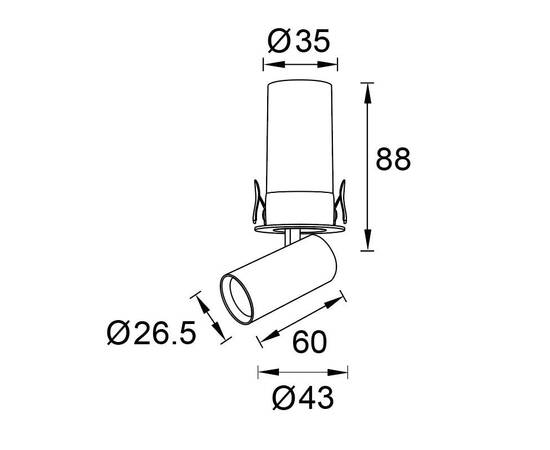 Встраиваемый спот Mantra Garda 9139, изображение 7