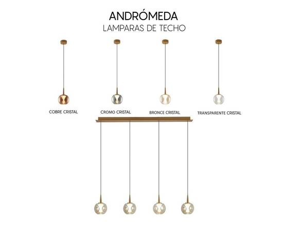 Подвесная люстра Mantra Andromeda 9214, изображение 8