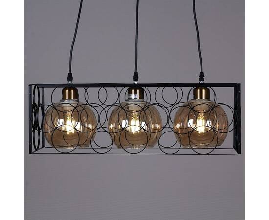 Подвесная люстра Reluce 04348-0.4-03 BK, изображение 3