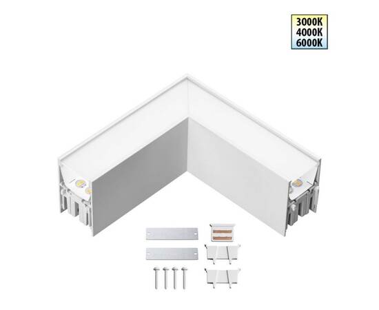 Светильник соединитель «L» с переключателем цветовой темперетуры Novotech Over Fatto 359608