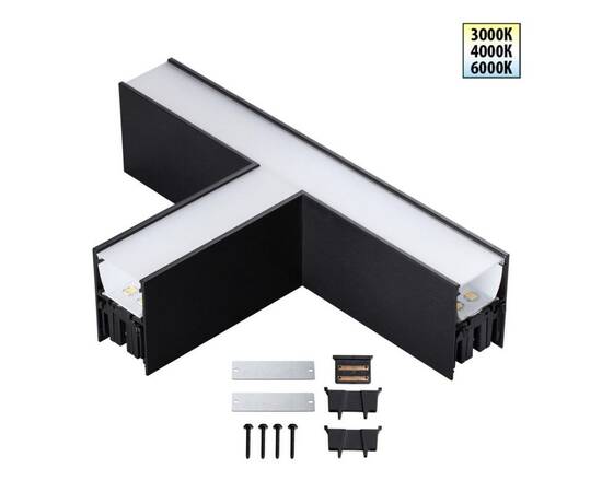 Светильник соединитель «Т» с переключателем цветовой темперетуры Novotech Over Fatto 359611