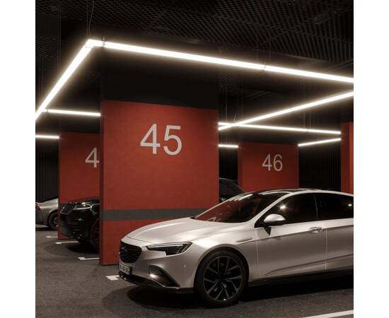 Линейный светильник (в комплекте прямые соединители 2шт и сетевой кабель 2м) Novotech Over Bits 3598, изображение 4