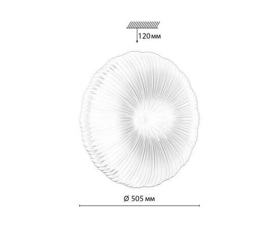 Настенно-потолочный светильник Sonex Pale Anix 7678/ELN, изображение 2