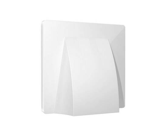 Лицевая панель Alfa (Белый глянец) для вывода кабеля Quant Ambrella Volt AP1158, изображение 2