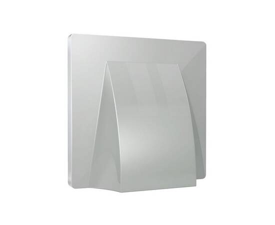 Лицевая панель Alfa (Серебро глянец) для вывода кабеля Quant Ambrella Volt AP4158, изображение 2