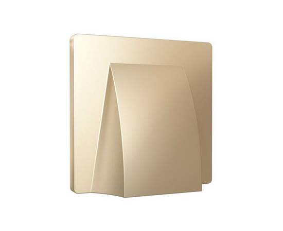 Лицевая панель Alfa (Шампань) для вывода кабеля Quant Ambrella Volt AP6158, изображение 2