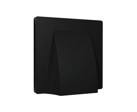 Лицевая панель Alfa (Черный матовый) для вывода кабеля Quant Ambrella Volt AP8158, изображение 2