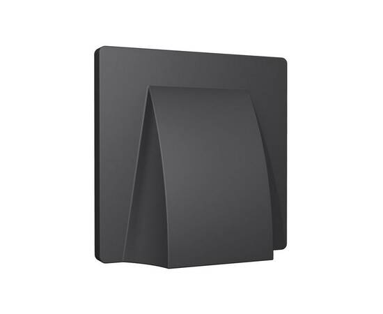 Лицевая панель Alfa (Графит мягкое касание) для вывода кабеля Quant Ambrella Volt AP9158, изображение 2