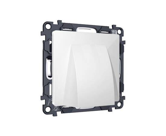 Комплект вывода кабеля с фикатором Alfa Белый глянец Quant Ambrella Volt MA115810 (AP1158, VM238), изображение 3