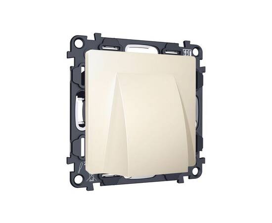 Комплект вывода кабеля с фиксатором Alfa Бежевый матовый Quant Ambrella Volt MA335810 (AP3358, VM238, изображение 4