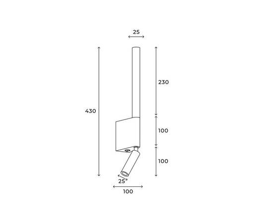Настенный светильник Hesby Lighting Edge  HSBL_0210, изображение 8
