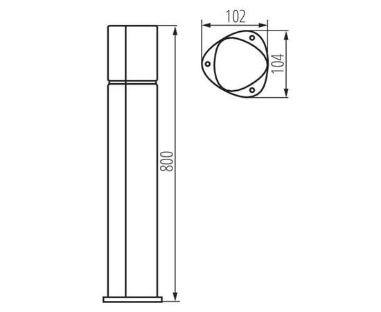 Ландшафтный светильник Kanlux Canor 36583, изображение 6