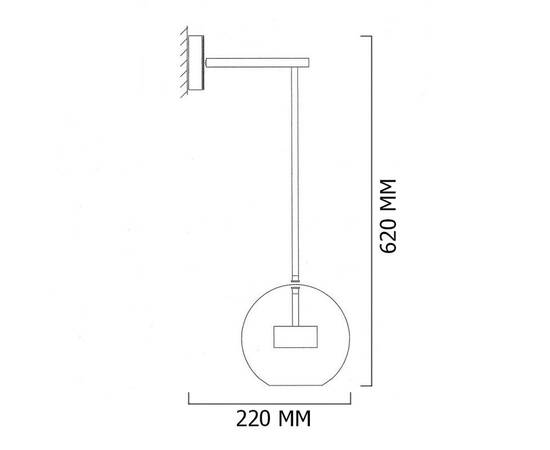 Бра светильник ImperiumLoft Bubble 345213-26, изображение 7