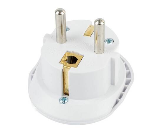 Адаптер-переходник для евровилки с/з ультраплоский Stekker ADP16-06-20W 50412, изображение 3