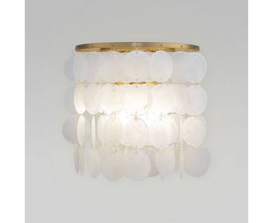 Настенный светильник Eurosvet 60084/2 латунь/перламутр a071169