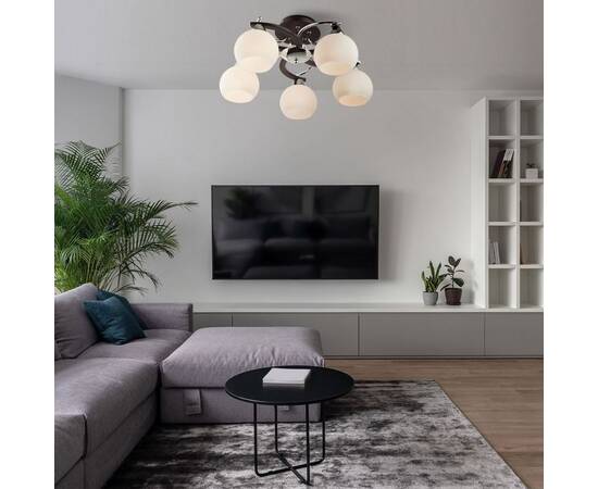 Потолочный светильник Eurosvet 9654/5 хром/черный 00000065865, изображение 3