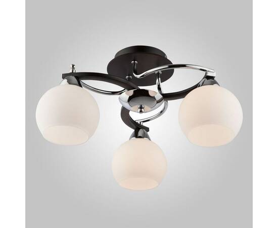 Потолочный светильник Eurosvet 9654/3 хром/черный 00000065862
