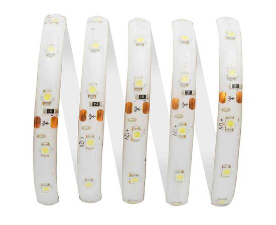 Светодиодная лента Apeyron 12В СТ 4,8Вт/м smd3528, 60д/м IP65 280Лм/м 5м 6500К 00-08, изображение 2