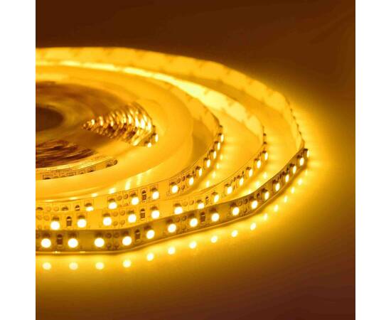 Светодиодная лента Apeyron 12В СТ 4,8Вт/м smd3528, 60д/м IP20 5м желтая 00-33