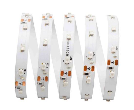 Светодиодная лента Apeyron 12В СТ 4,8Вт/м smd3528, 60д/м IP67 (НАНО) 5м синяя 00-84, изображение 2