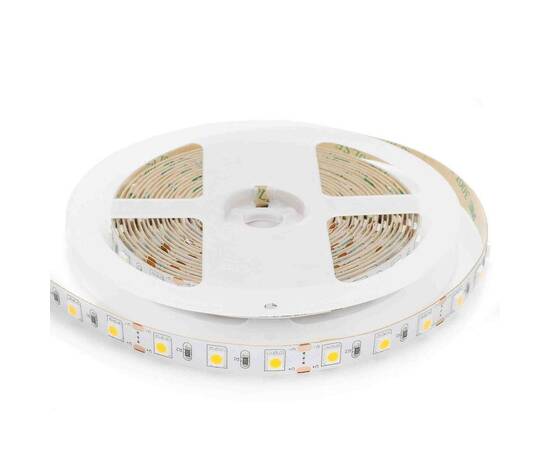 Светодиодная лента Apeyron 12В СТ 14,4Вт/м smd5050 60д/м IP20 700Лм/м 5м 3000К 00-16, изображение 3