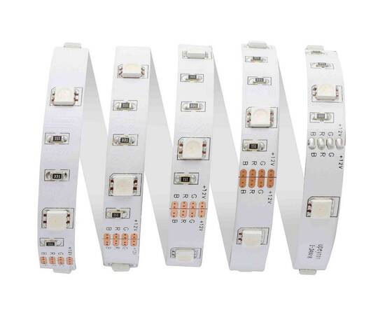 Светодиодная лента Apeyron 12В СТ 7,2Вт/м smd5050 30д/м IP20 5м RGB 00-38, изображение 14