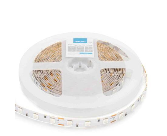 Светодиодная лента Apeyron 12В СТ 14,4Вт/м smd5050 60д/м IP20 5м красная 00-48, изображение 3