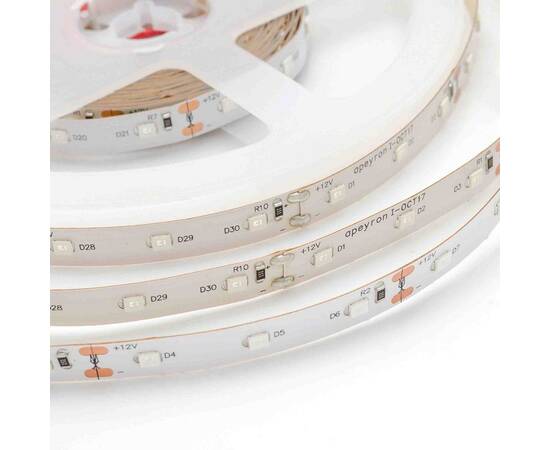 Светодиодная лента Apeyron 12В СТ 4,8Вт/м smd3528, 60д/м IP20 5м зеленая 34BL, изображение 4