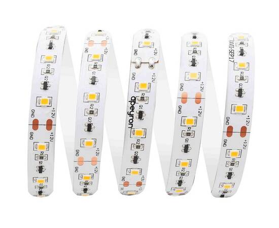 Светодиодная лента Apeyron 12В ПРО 14,4Вт/м smd2835 60д/м IP20 1200Лм/м 20м 3000К 00-115, изображение 2