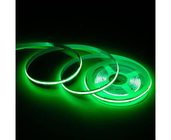 Светодиодная лента Apeyron 24В 11Вт/м COB, 352д/м IP20 5м зеленая 00-359