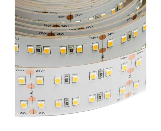 Светодиодная лента Apeyron 24В ПРО 38Вт/м smd2835 240д/м IP20 3800Лм/м 5м 4000К 00-315, изображение 6
