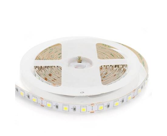 Светодиодная лента Apeyron 24В ПРО 14,4Вт/м smd5050 60д/м IP20 1100Лм/м 5м 4000К 00-317, изображение 7