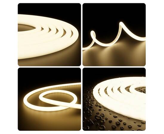 Светодиодная лента для бани и сауны Apeyron 5м 24В СТ 14,4Вт/м smd2835 120д/м IP68 900Лм/м 3000К 00, изображение 9