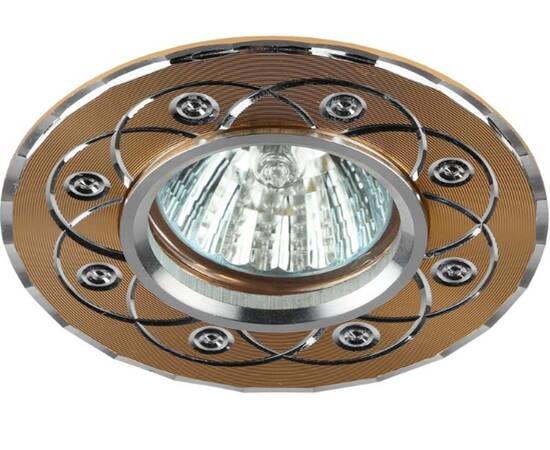 Встраиваемый светильник Эра KL40 SL/GD/1 Б0049567