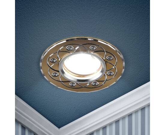 Встраиваемый светильник Эра KL40 SL/GD/1 Б0049567, изображение 2