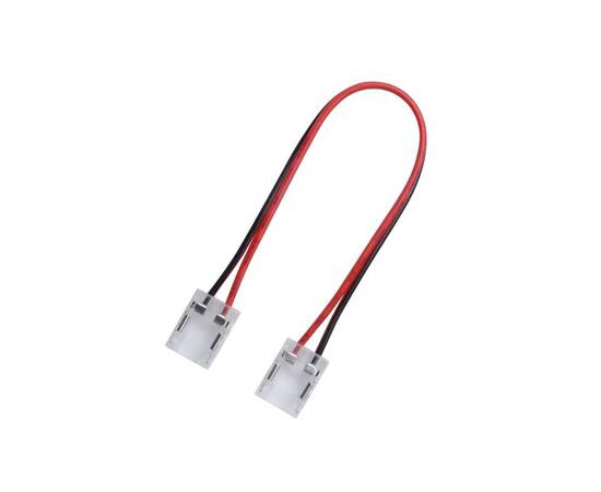 Комплект коннекторов Apeyron (2 клипсы с проводами) для одноцвсветодиодленты 12/24В COB, IP20 подлож