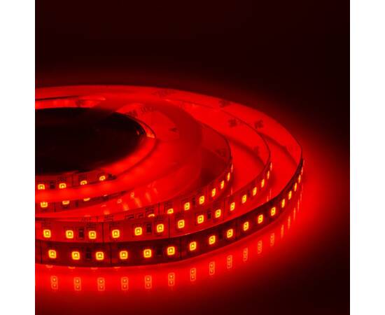 Светодиодная лента Apeyron 12В 2835 20Вт/м красный 5м IP20 00-104