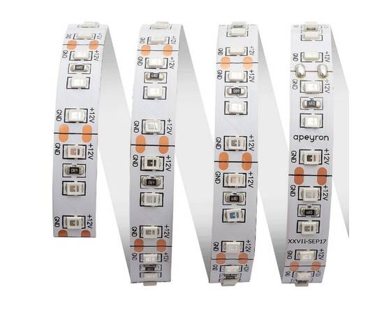 Светодиодная лента Apeyron 12В 2835 20Вт/м красный 5м IP20 00-104, изображение 3