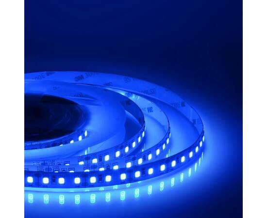 Светодиодная лента Apeyron 12В 2835 20Вт/м синий 5м IP20 00-106