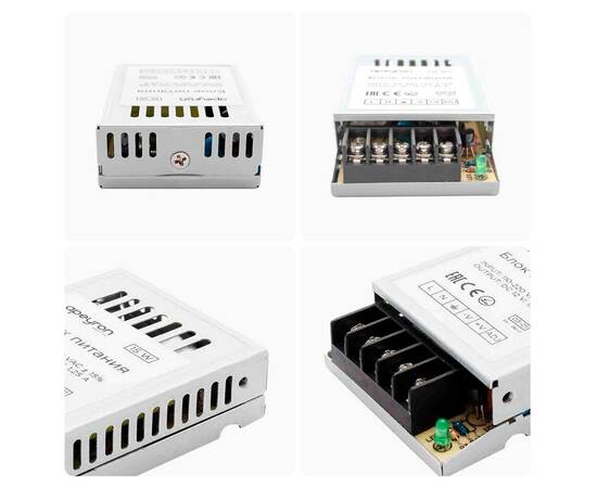 Блок питания Apeyron 12В 15Вт IP20 1,25А 03-01, изображение 9