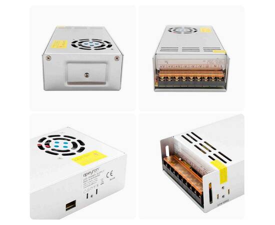Блок питания Apeyron 12В 400Вт IP20 33,3А 03-38, изображение 8