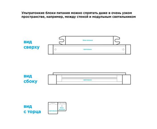 Блок питания Apeyron 24В (СТ) 36Вт импульсный IP20 170-264В 1,5А коннектор 2,1*5,5мм 03-97, изображение 9