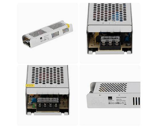 Блок питания Apeyron 24В (СТ) 300Вт импульсный IP20 170-264В 12,5А 03-101, изображение 8