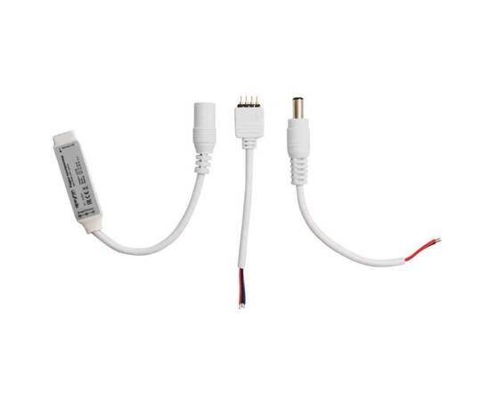 Мини-контроллер RGB Apeyron 12/24В 72/144Вт 3 канала*2 А RF пульт 04-18