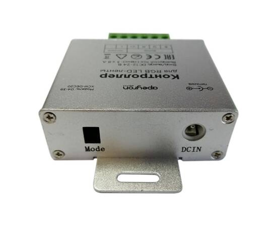 Контроллер RGB Apeyron 12/24В 288/576Вт 3 канала*8А IP20 пульт радио 04-39, изображение 5