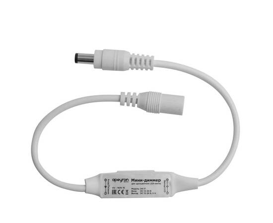 Мини-диммер для светодиодной ленты Apeyron 12В 72Вт RF пульт 04-10, изображение 2