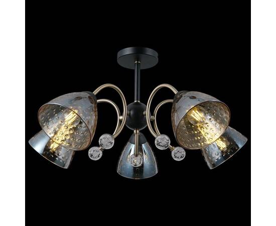 Люстра на штанге Illumico IL0230-5CSQ-29 BK AB