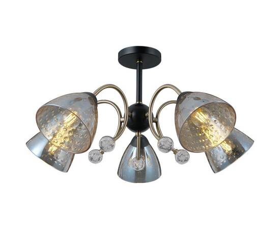 Люстра на штанге Illumico IL0230-5CSQ-29 BK AB, изображение 3