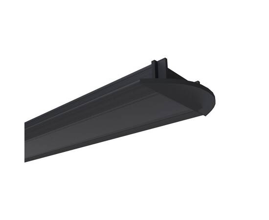 Профиль встраиваемый Apeyron ширина ленты до 10мм (рассеиватель, заглушки - 2шт) 08-02-Ч, изображение 3